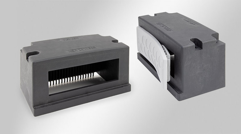KEA | 90° Cable entry adapter for split cable entry frames & multi